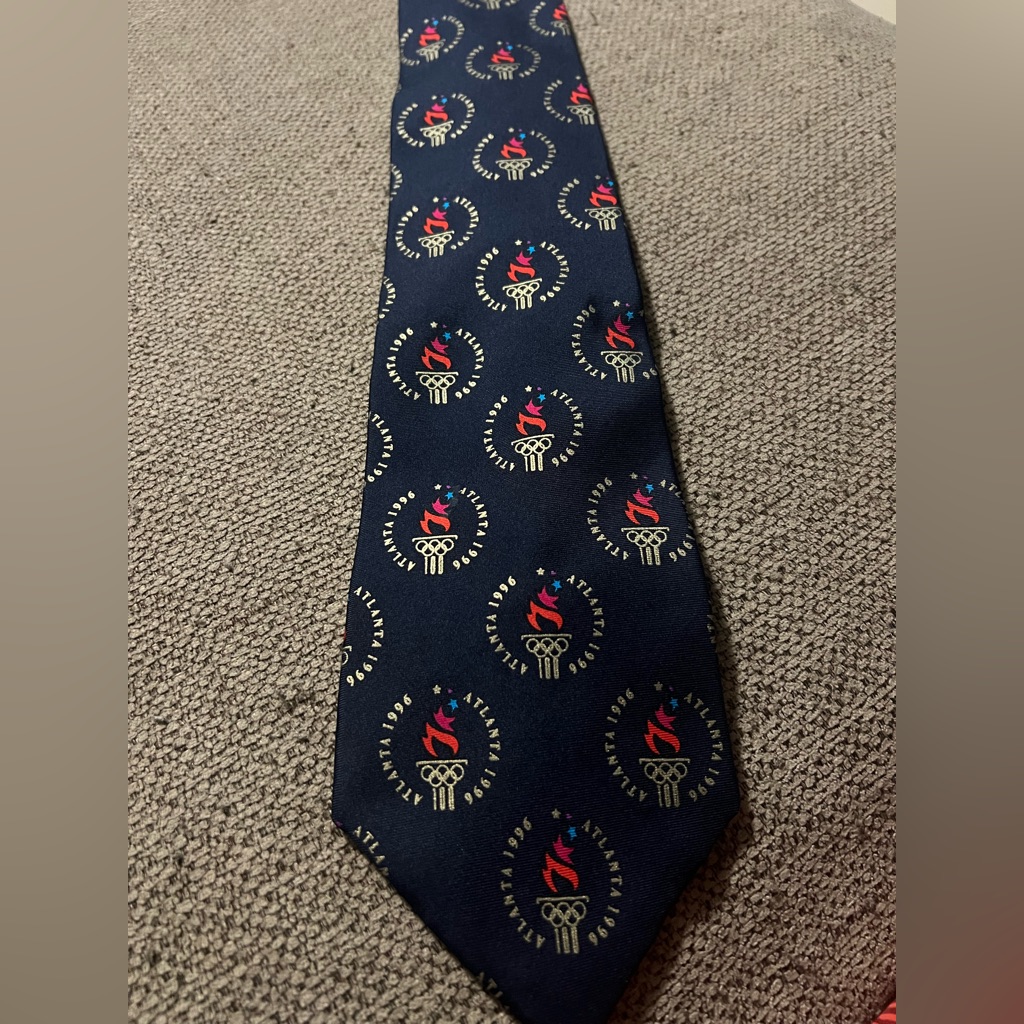 Vintage 1996 Atlanta Olympics Tie